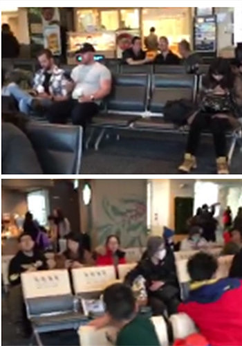 因为座位 日本机场的这些中国游客再刺痛同胞(组图) - 3