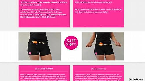 德国女性防狼安全裤热销：极其结实，还可装密码锁、警报器 - 1