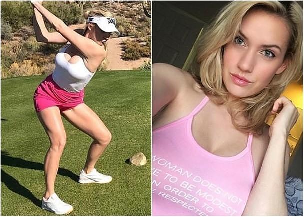 美女高尔夫球手迪拜参赛 因穿紧身衣出场收到死亡威胁