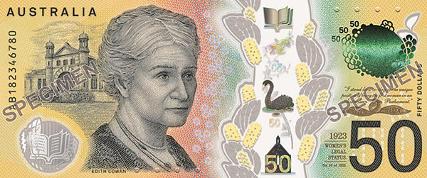 新版50澳元首次亮相！新钞将于今年10月正式流通 澳联储：明年还有新版20澳元（图） - 1