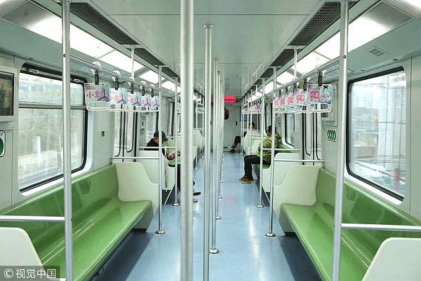 上海地铁年初一空成这样，然而它和北京却不是最空城 - 1