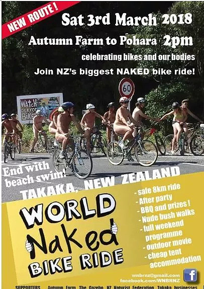 号外：新西兰最香艳的裸体高尔夫和裸体自行车大赛本周日正式开战！Hold住你的鼻血！ - 6