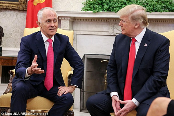 美澳元首在白宫举行会面 双方重申两国关系“牢不可破” 特朗普或于今春访澳（视频） - 2