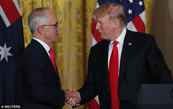 美澳元首在白宫举行会面 双方重申两国关系“牢不可破” 特朗普或于今春访澳（视频） - 4