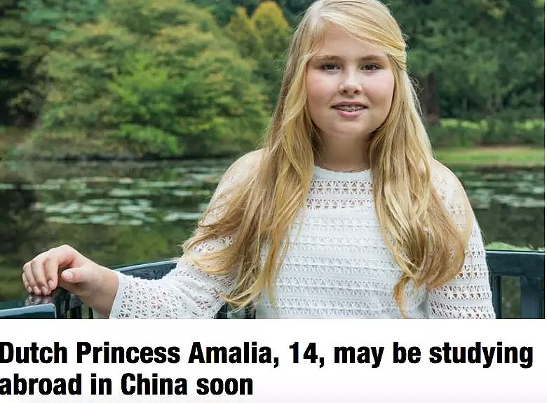 荷兰公主要来中国留学学中文了？？这个传言直接在外网上炸锅了... - 17