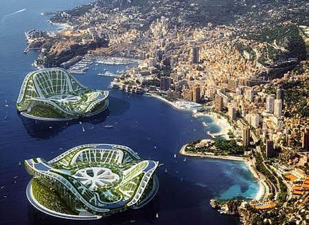 全球首座“漂浮城”：5万居民靠它环游地球，2年就能绕完全球！