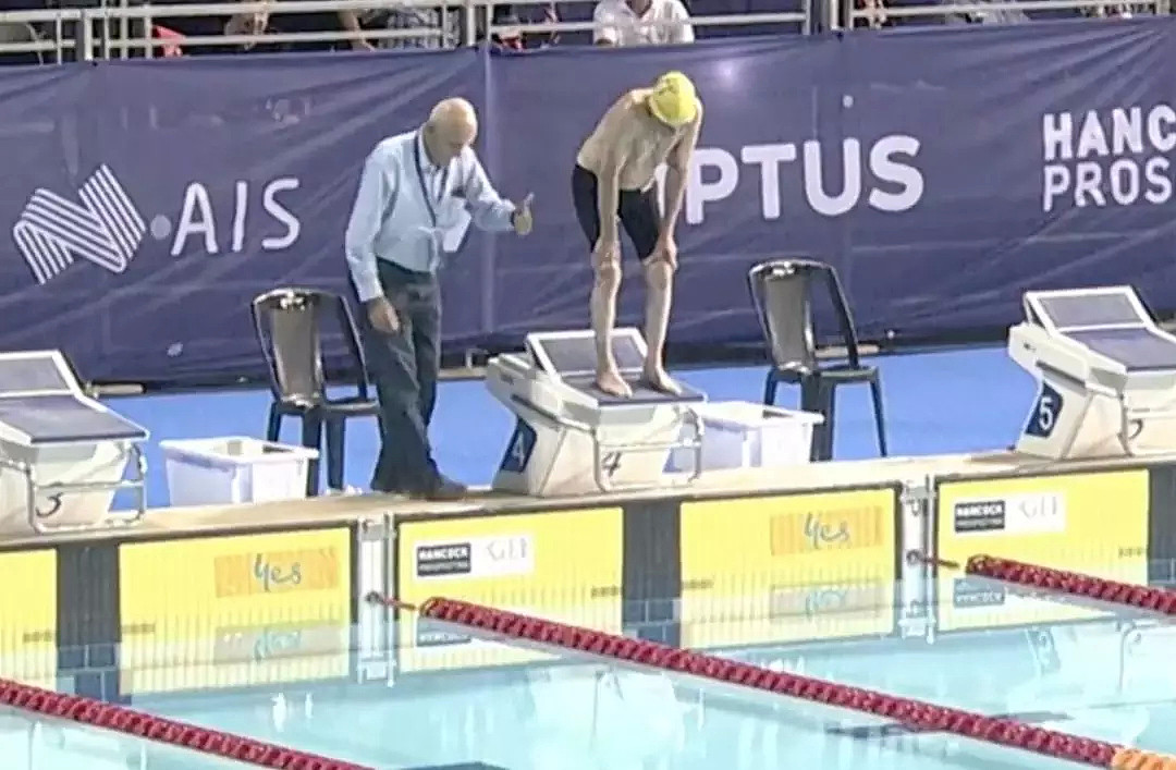 今天！澳洲一场比赛刷爆全球！99岁大爷打破男子50米自由泳世界记录！！ - 9