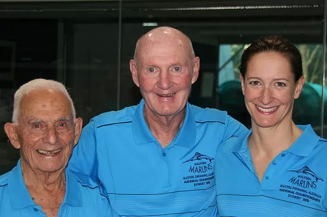 今天！澳洲一场比赛刷爆全球！99岁大爷打破男子50米自由泳世界记录！！ - 27