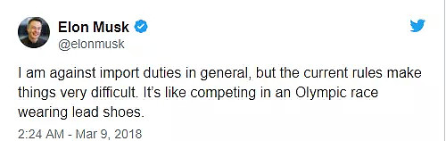 马斯克@特朗普：中美汽车贸易不公你管不管？ - 4