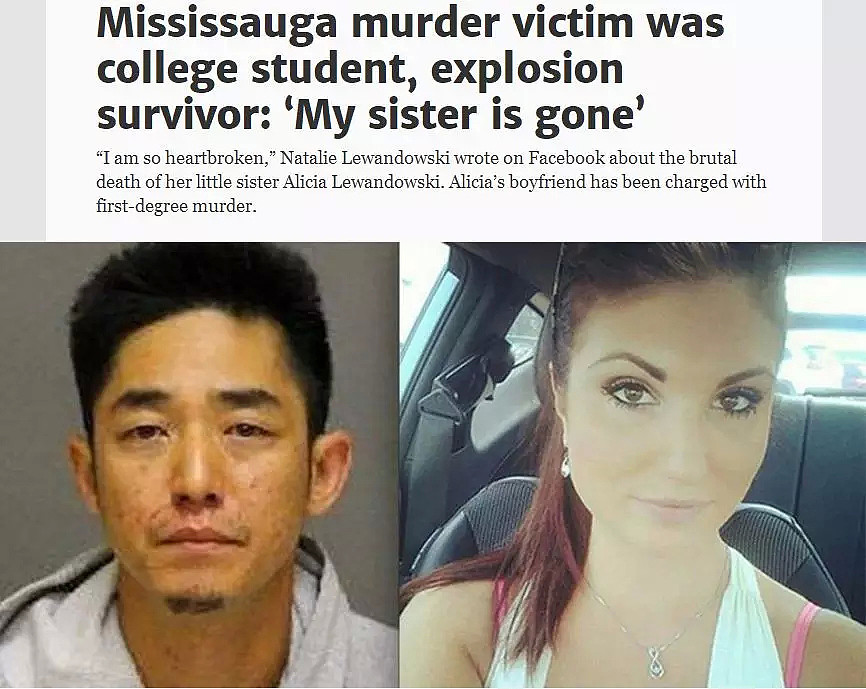 华人男子涉枪杀白人女友！更震惊的是，2个月内这已经是第5个（图） - 1