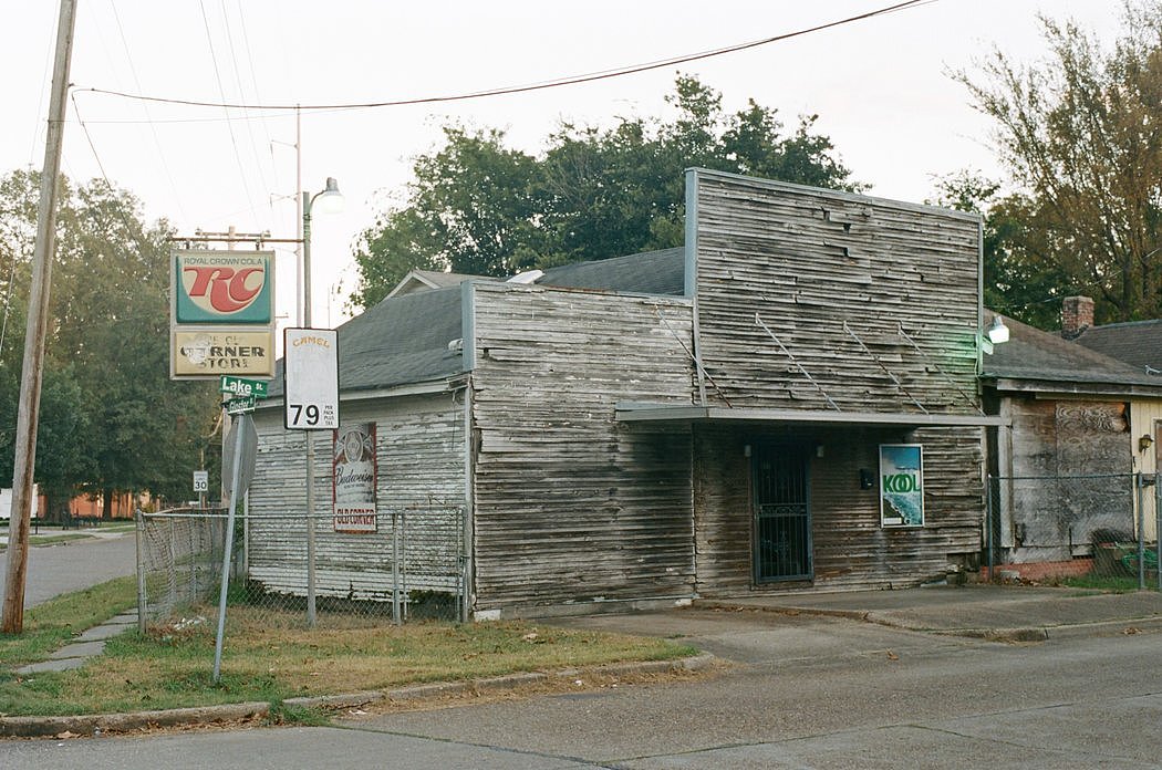 密西西比州格林维尔一家已经关闭的华人食杂店。