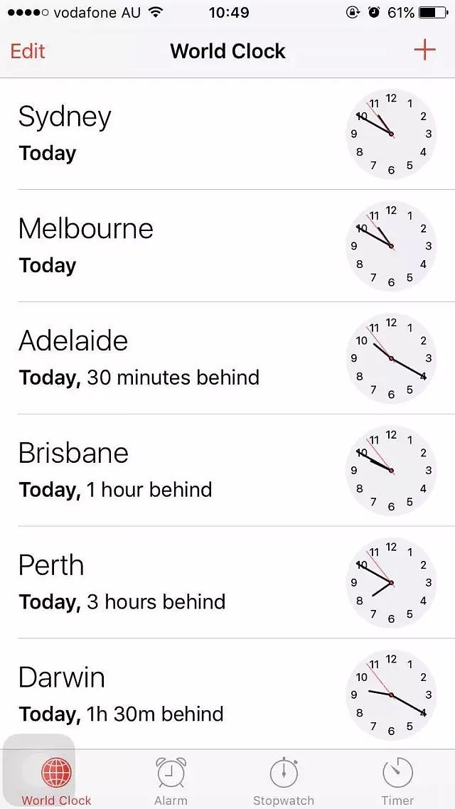 太好了！2018澳洲冬令时来啦！又能幸福多睡1小时！所有人将年轻1小时！之后又能与祖国人民愉快聊天了！ - 13
