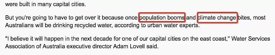 澳洲宣布：全澳人民要开始喝马桶水了！原因，让人扼腕沉思…… - 7