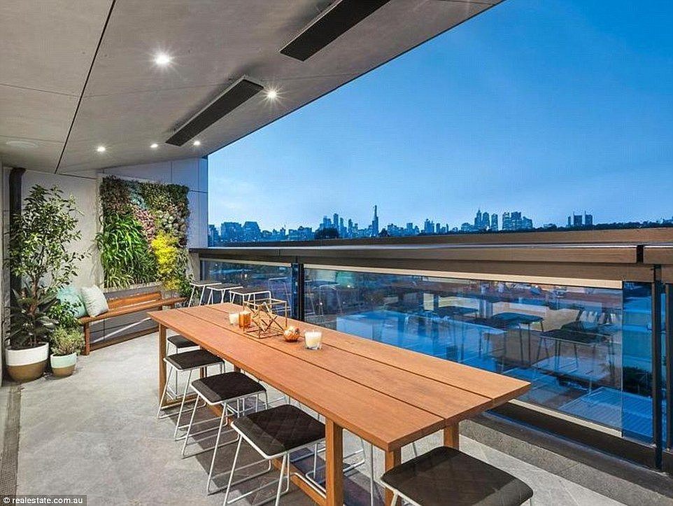 The South Yarra penthouse was the winning design on season 11 of The Block and features al fresco terrace dining for $2.3m