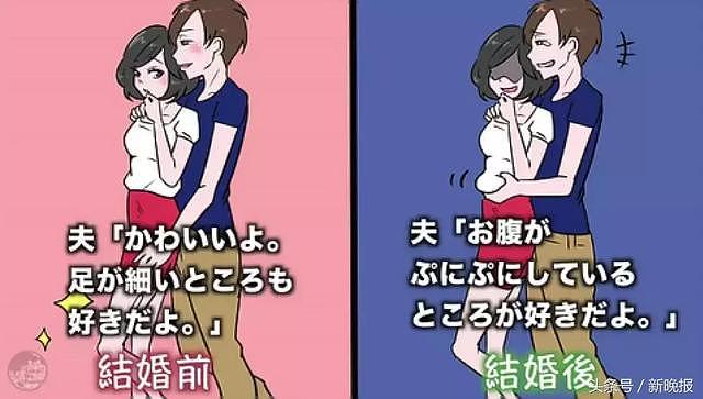 日本网友神总结：女人结婚前VS结婚后的变化，引数十万网友围观！