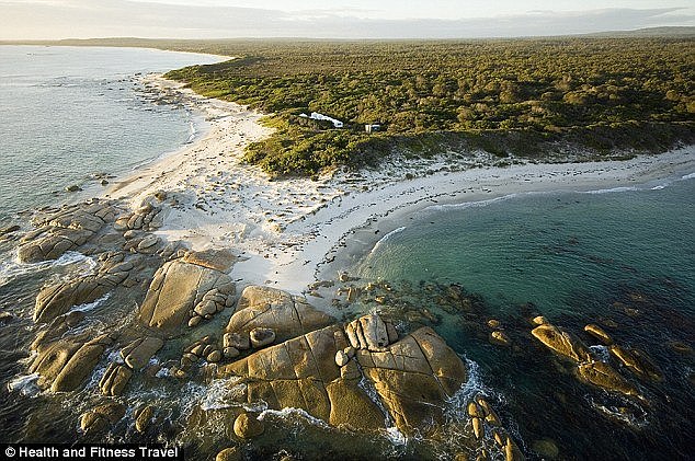 On the first night, they will wind down along white sandy beaches at the Forester Beach Camp