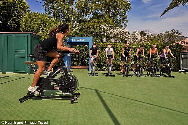 Guests can reach their ideal weight with intensive boxing or cycling, before finding inner-peace with relaxation techniques