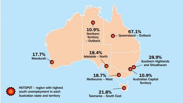 3成青年找不到工作！新州失业热点区域公布 住在这些地方前途不妙 - 1