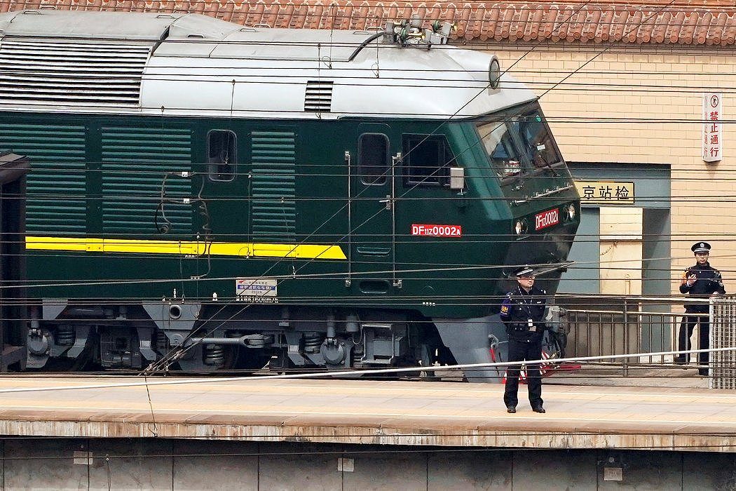 周二，一列被认为是从朝鲜而来的火车停在北京站。这引发了有关朝鲜领导人金正恩与中国领导人进行会谈的猜测。