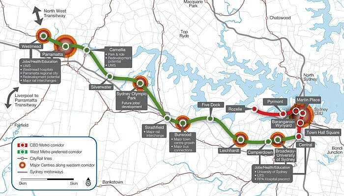 从Parramatta到CBD只需20分钟！途经华人区！不过这条新线路还要再等近10年...（组图） - 2