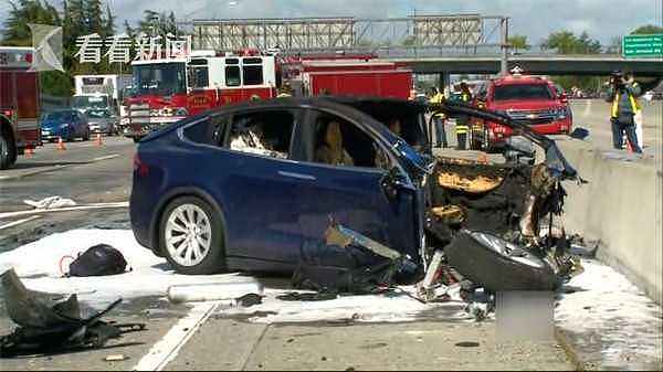 特斯拉加州致命车祸：华裔司机事发前6秒未握紧方向盘 - 2
