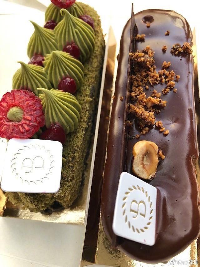 蔡健雅去巴黎学烘培，蛋糕貌美如艺术品，蔡依林看了都想吃！