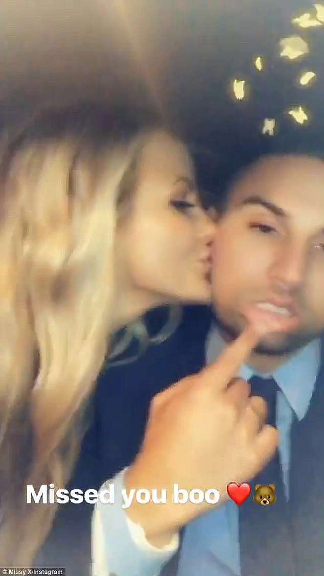 Just days after being released from prison for perverting the course of justice, Salim Mehajer is back in the arms of his glamorous girlfriend