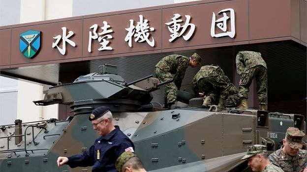 Soldiers of Japanese Ground Self-Defense Force