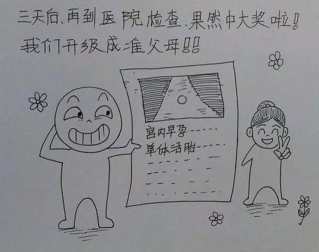 从结婚到怀孕，这个中国小伙把老婆日常画成漫画，看完笑着笑着就哭了…… - 8