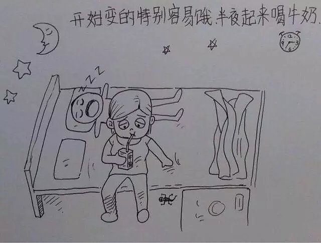 从结婚到怀孕，这个中国小伙把老婆日常画成漫画，看完笑着笑着就哭了…… - 24