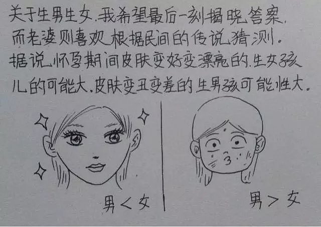 从结婚到怀孕，这个中国小伙把老婆日常画成漫画，看完笑着笑着就哭了…… - 74