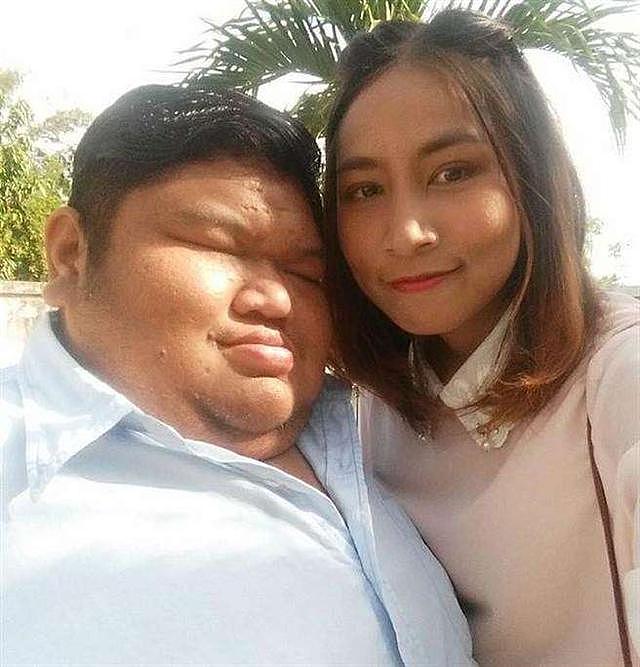 泰国44公斤美女爱上120公斤胖子并生子！相爱10年没有被嘲笑击败