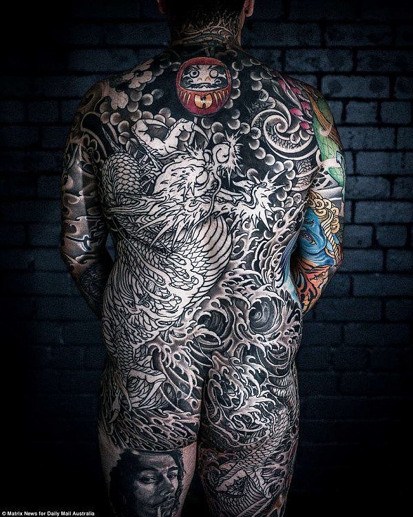 悉尼小哥沉迷纹身不可自拔！欲花数万澳元“纹遍每一寸肌肤”（组图） - 3