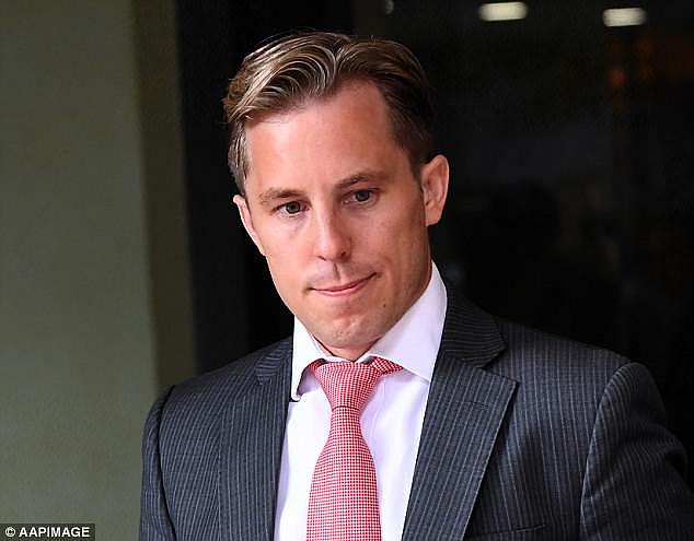 The 35-year-old (pictured) allegedly used his role to transfer large chunks of money into his personal account from billionaire Bruce Gordon's companies Birketu and WIN Corporation, the NSW Supreme Court heard last week