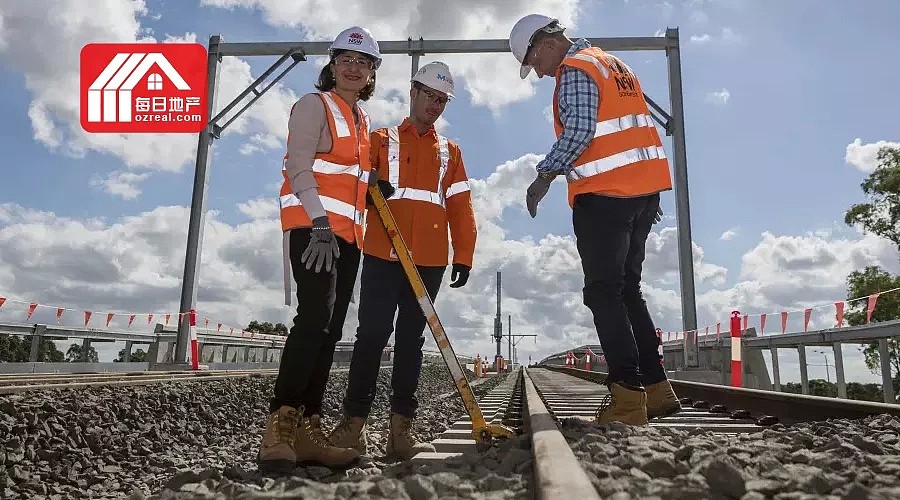 每日地产 | 悉尼西北铁路竣工，支出将比预算低至少5亿澳元 - 1