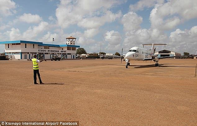The businessman said pilot training had become so expensive in Australia that airlines were hiring from overseas on 457 visas (Kismayo International Airport pictured) 