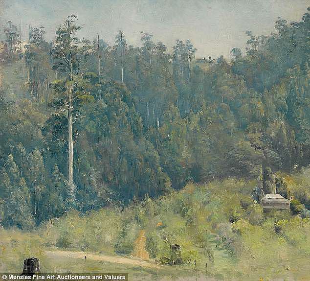 Tom Roberts' Untitled (Dandenong Landscape) is the final piece in the oil on canvas collection which shows off what Australian art was like in the 1920s 