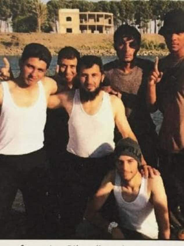 Biber (bottom right) left his home in western Sydney in 2013 to support terrorist organisation Jabhat al-Nusra, later claiming he travelled to Syria because 'he wanted to help'