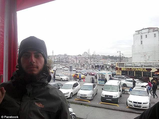 Biber (pictured in Istanbul) will be sentenced on Friday after pleading guilty to entering a foreign state intending hostile activity