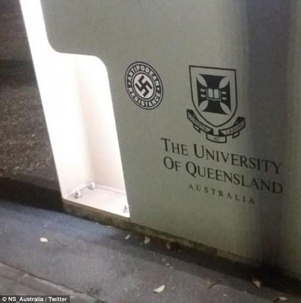 “中国人不得入内，否则驱逐出境！”澳洲新纳粹党组织迅速扩大 曾在大学内张贴辱华传单（组图） - 12
