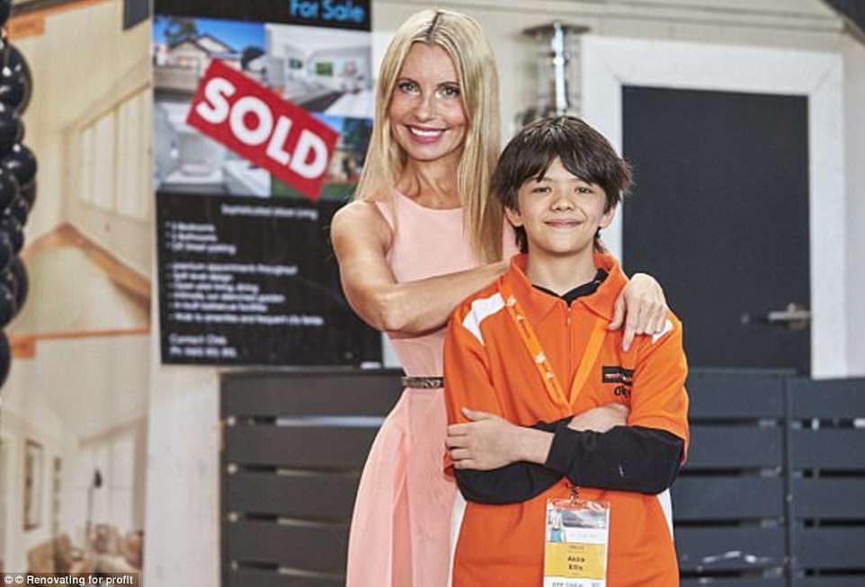 Last May, a 13-year-old boy (pictured with his mother) became one of Australia's youngest property investors after buying a $552,000 house with his parents' money