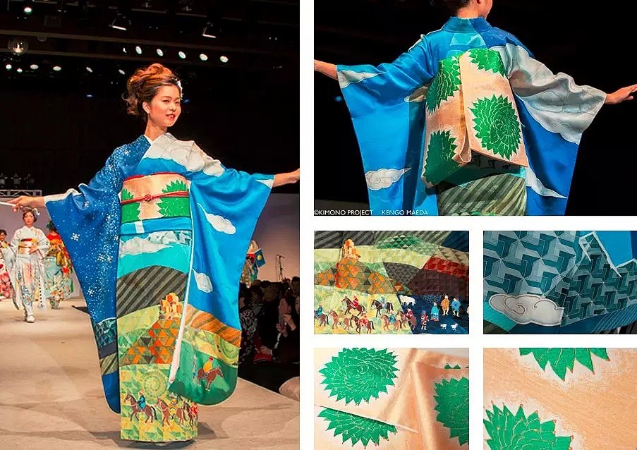 迎东京奥运，日本定制了196个国家特色和服，中国款简直惊艳！ - 57