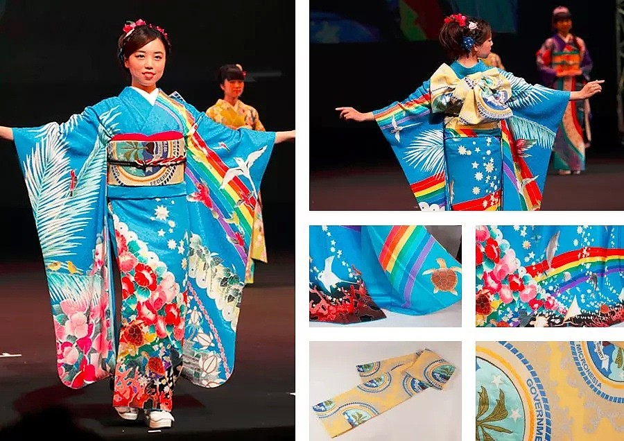 迎东京奥运，日本定制了196个国家特色和服，中国款简直惊艳！ - 117