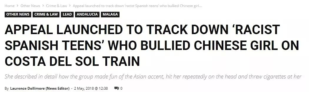 中国美女留学生，在火车上被扔烟头辱骂！面对攻击，软妹子果断出手！对于歧视，我们会的远比你们想象的多... - 1