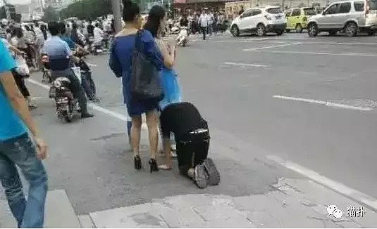 什么操作？日本街头惊现美女遛大叔，曾被警察约谈多次不悔改！ - 12