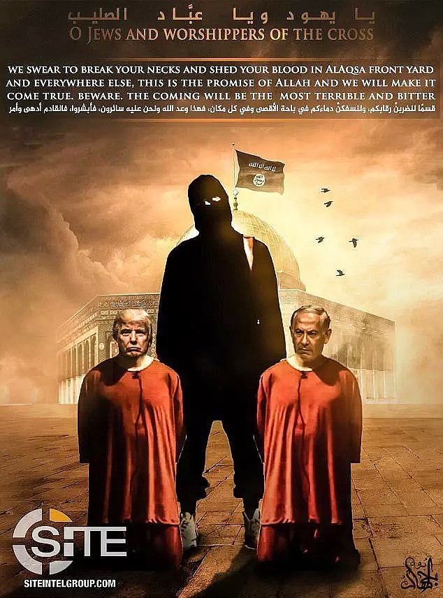 ISIS发布新海报，宣称斩首特朗普，威胁在纽约搞空袭（组图） - 8