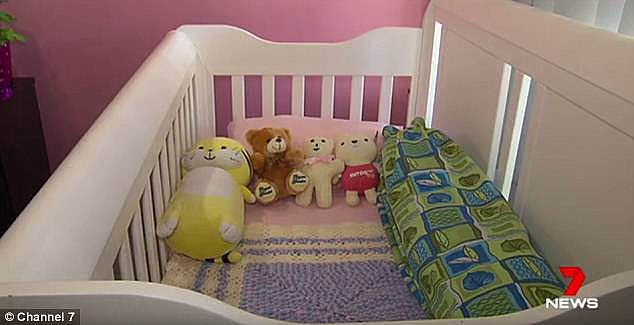 The expectant parents had decorated their daughter's nursery room before she stillborn 