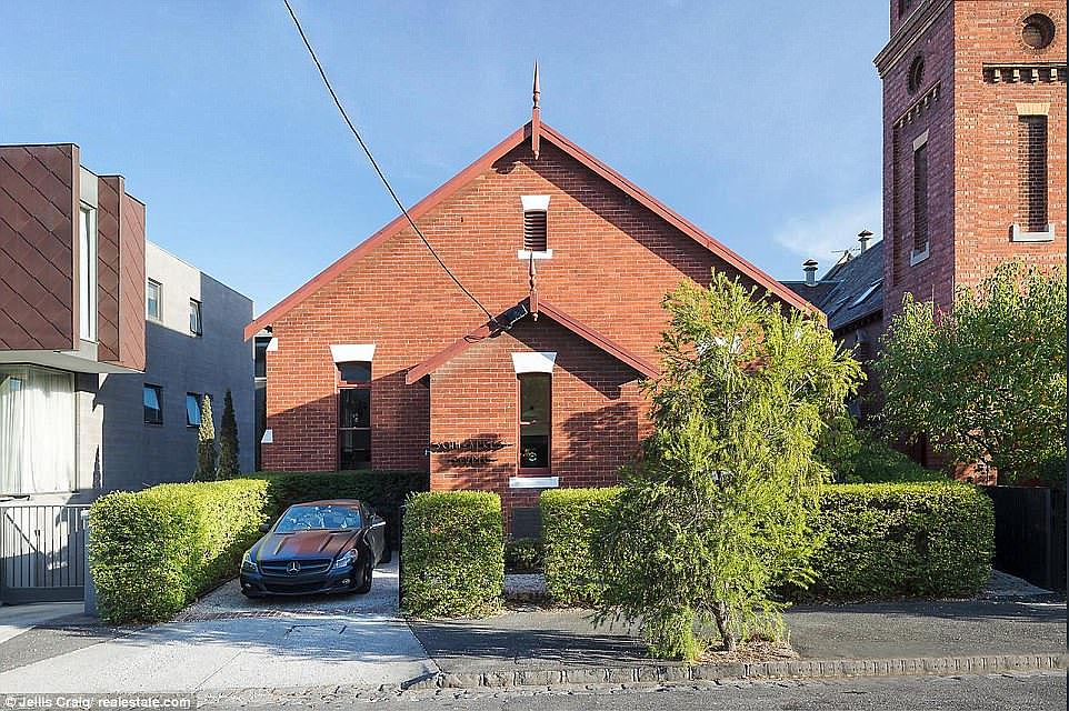 42 James Street, Northcote in Melbourne's northeast is currently listed as an Airbnb and shows its history in French Romanesque dating back to 1906