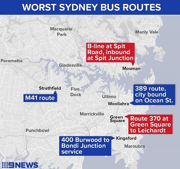 华人区在列！盘点悉尼最不“靠谱”公交线路！过度拥挤、常常迟到...通勤者苦不堪言（组图） - 6