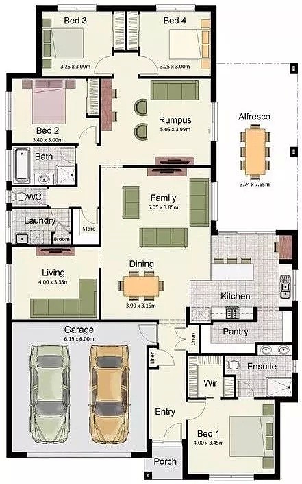 据说大平层才是最适宜人类居住的房产，看完这二十个Floorplan你就懂了！ - 3